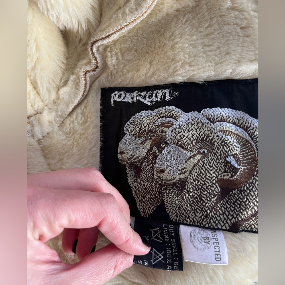 Brown Shearling Coat - image 7